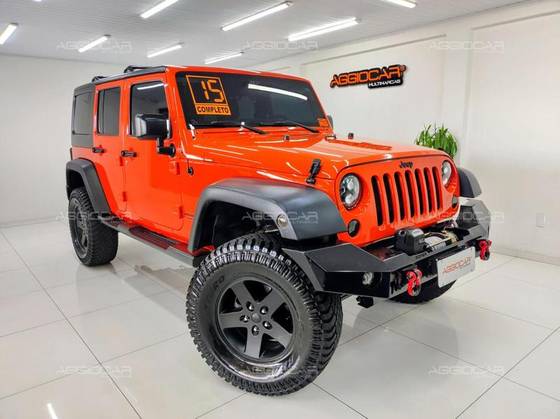 JEEP WRANGLER 3.6 UNLIMITED SPORT 4X4 V6 GASOLINA 4P AUTOMÁTICO JEEP WRANGLER 3.6 UNLIMITED SPORT 4X4 V6 GASOLINA 4P AUTOMÁTICO